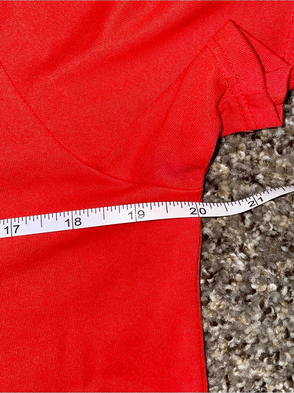 Nike Women’s Red V‑Neck Performance Tee Size XL - Picture 4 of 7